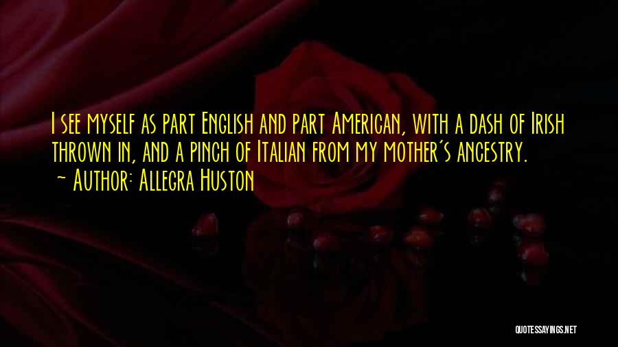 Ragon Quotes By Allegra Huston