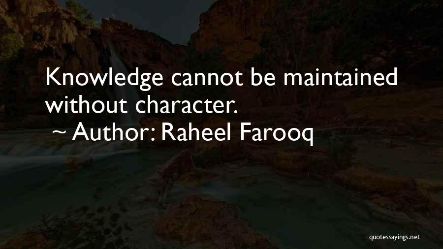 Raheel Farooq Quotes 1155020