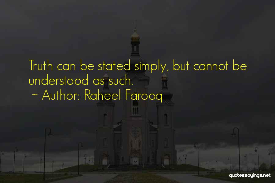 Raheel Farooq Quotes 1805309