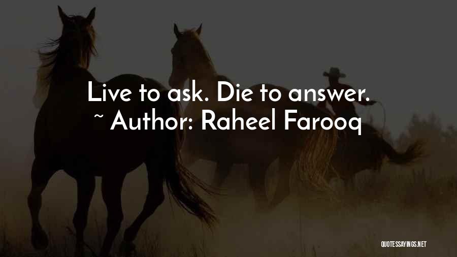 Raheel Farooq Quotes 1867672