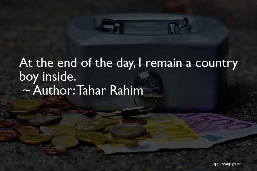 Rahim Quotes By Tahar Rahim