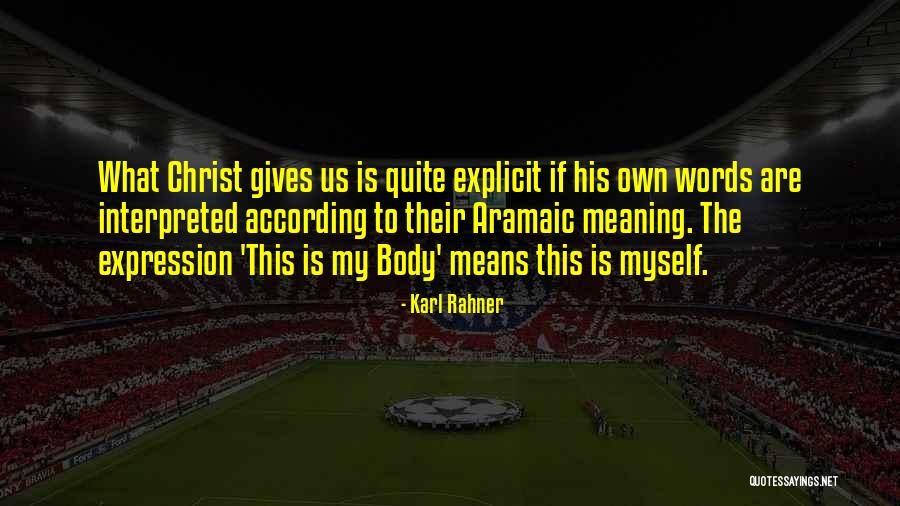 Rahner Quotes By Karl Rahner Rahner Quotes By Karl Rahner