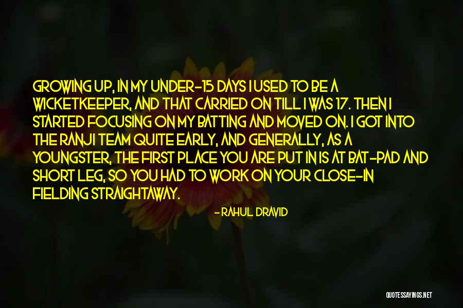 Rahul Dravid Quotes 1362452 Rahul Dravid Quotes 1362452