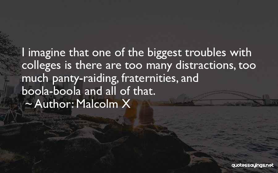 Raiding Quotes By Malcolm X