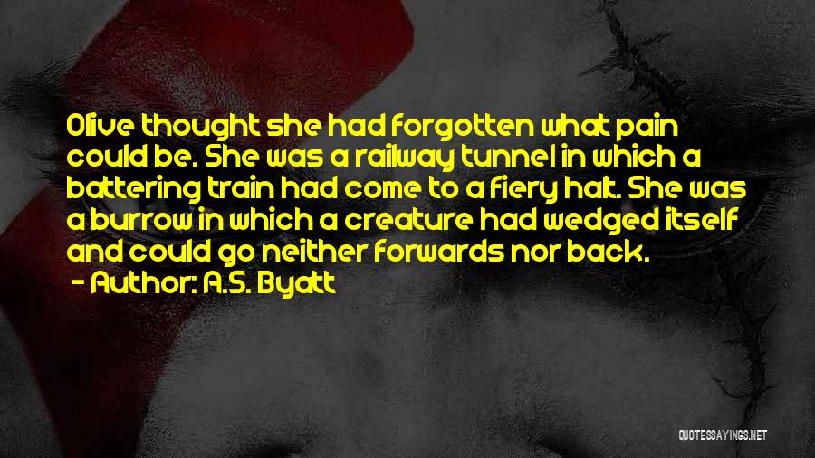 Railway Quotes By A.S. Byatt