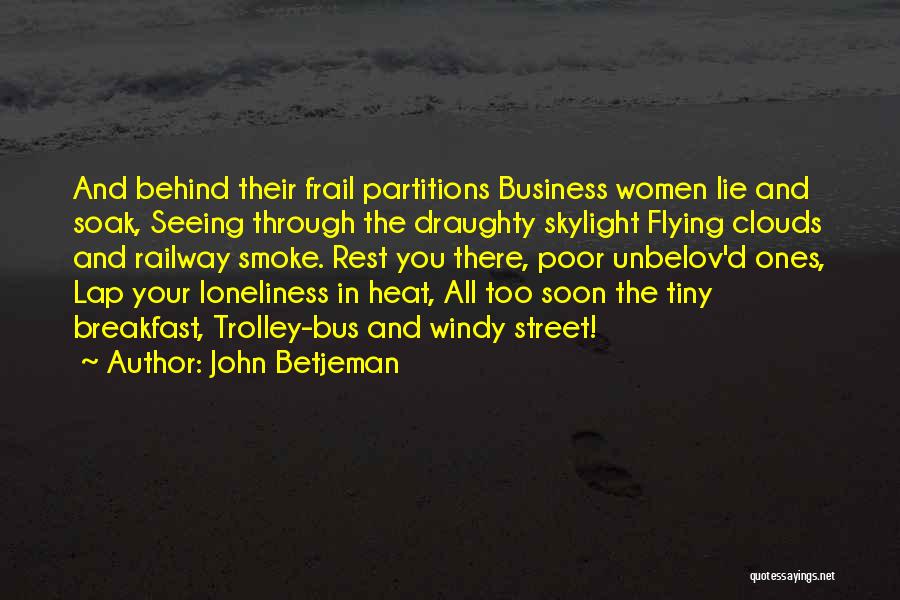 Railway Quotes By John Betjeman