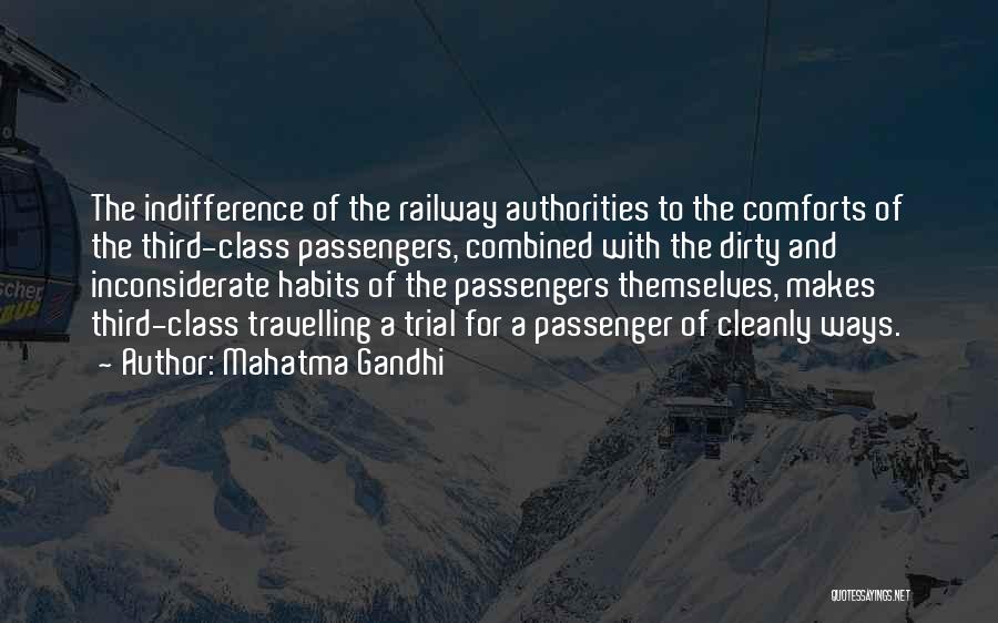 Railway Quotes By Mahatma Gandhi