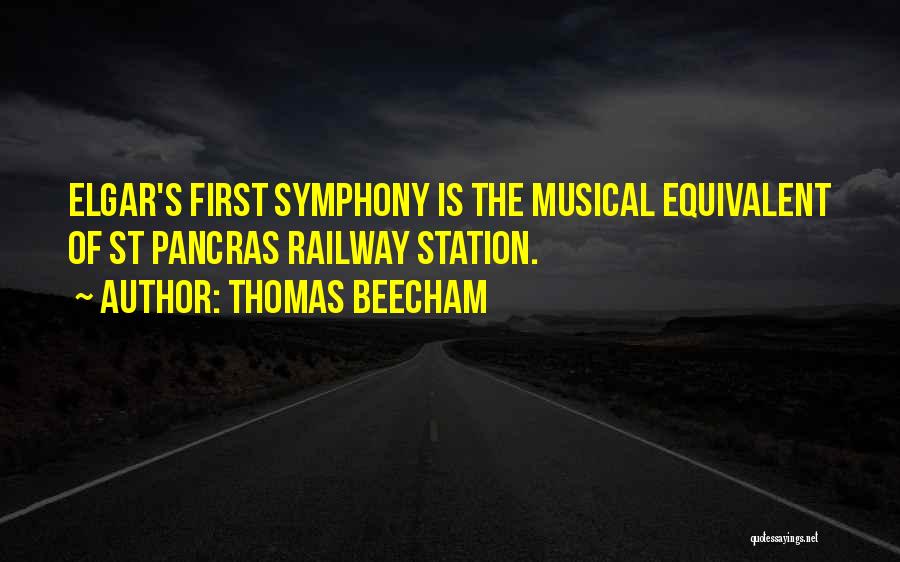 Railway Quotes By Thomas Beecham