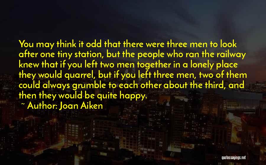 Railway Station Quotes By Joan Aiken