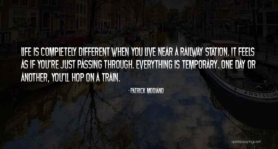 Railway Station Quotes By Patrick Modiano