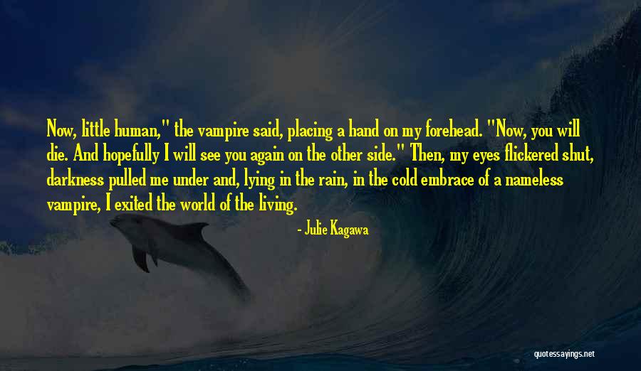 Rain And Cold Quotes By Julie Kagawa Rain And Cold Quotes By Julie Kagawa