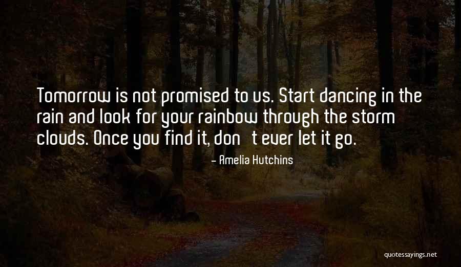 Rain And Dancing Quotes By Amelia Hutchins