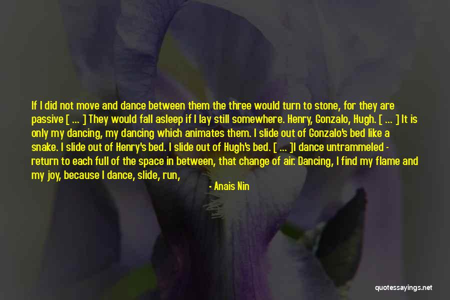 Rain And Dancing Quotes By Anais Nin