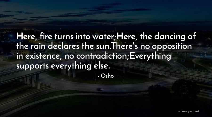 Rain And Dancing Quotes By Osho