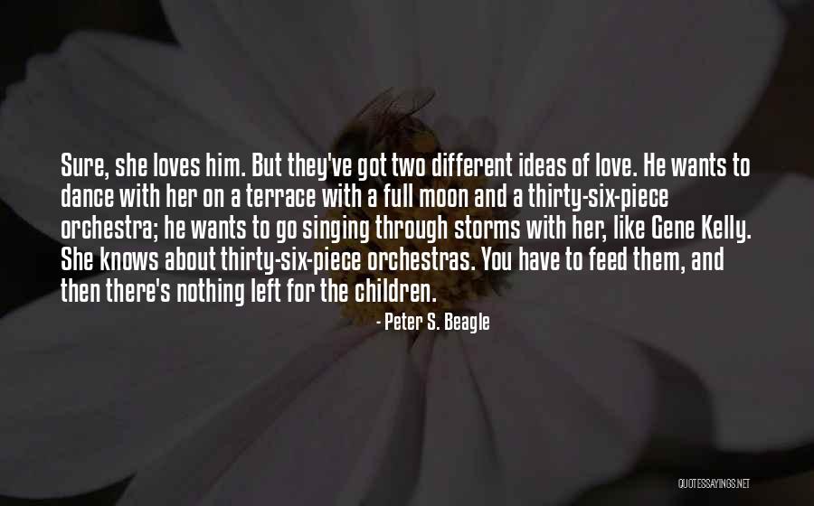 Rain And Dancing Quotes By Peter S. Beagle