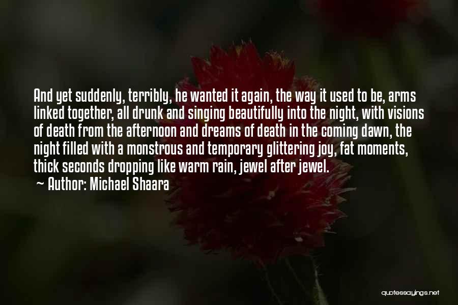 Rain And Death Quotes By Michael Shaara