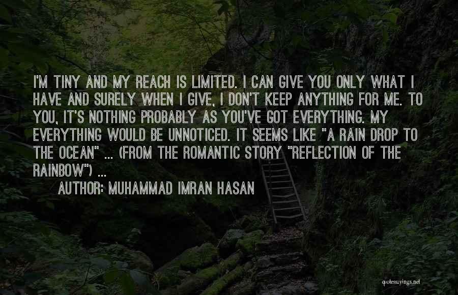 Rain And Rainbow Quotes By Muhammad Imran Hasan