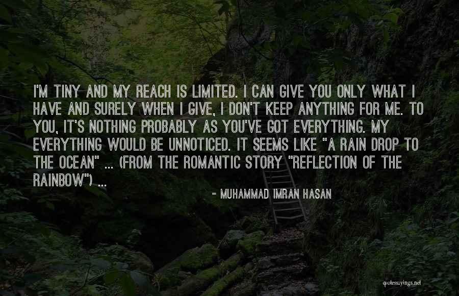 Rain And Rainbow Quotes By Muhammad Imran Hasan