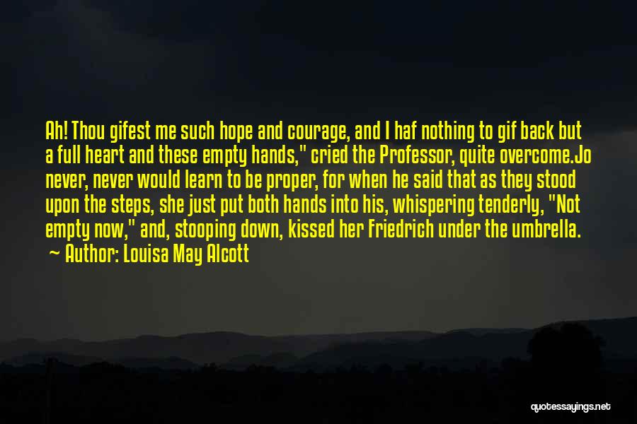 Rain And Romance Quotes By Louisa May Alcott