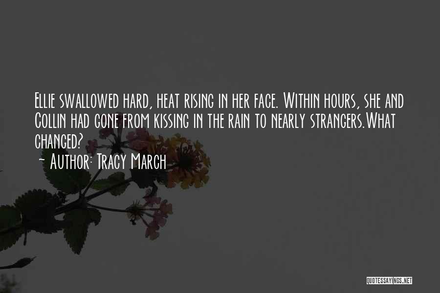 Rain And Romance Quotes By Tracy March