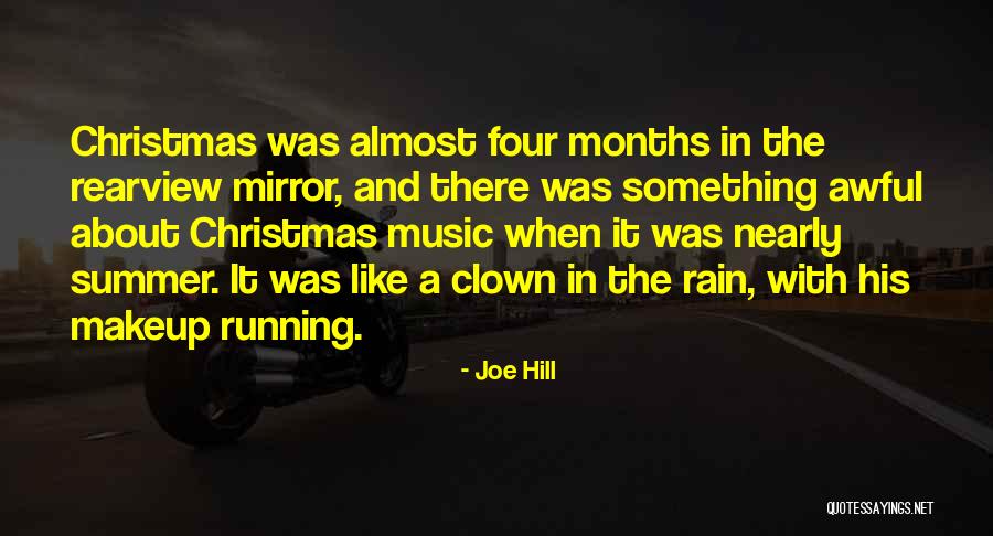 Rain And Running Quotes By Joe Hill