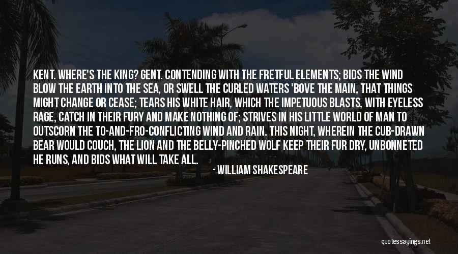 Rain And Running Quotes By William Shakespeare