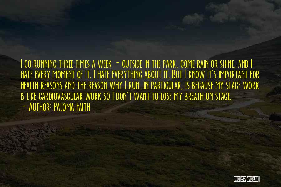Rain And Shine Quotes By Paloma Faith