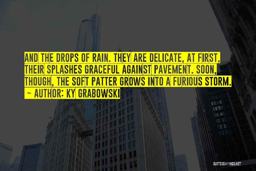 Rain And Storms Quotes By Ky Grabowski