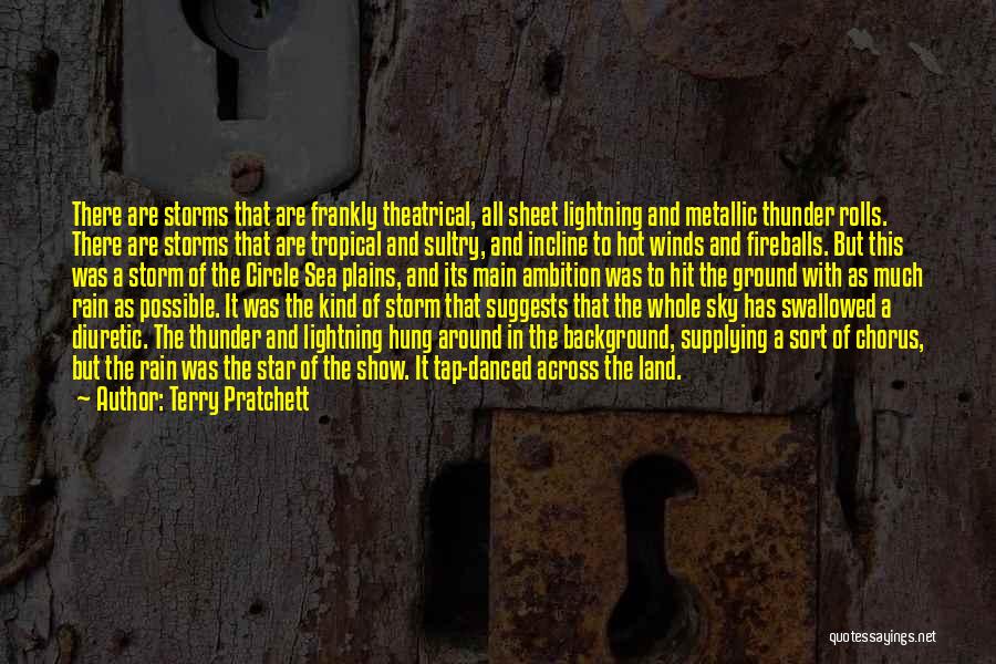 Rain And Storms Quotes By Terry Pratchett