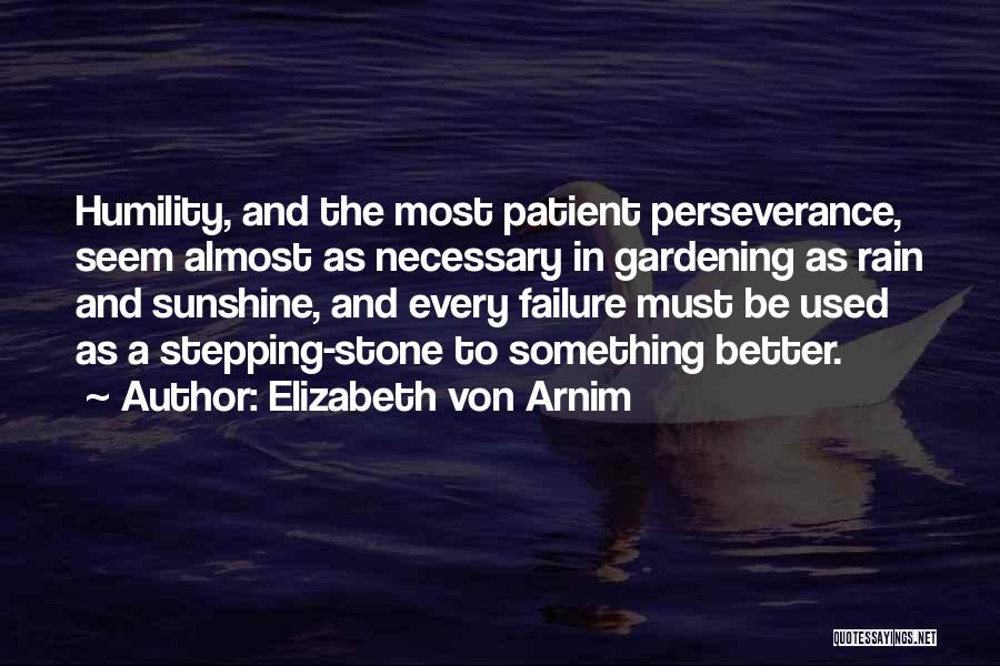 Rain And Sunshine Quotes By Elizabeth Von Arnim