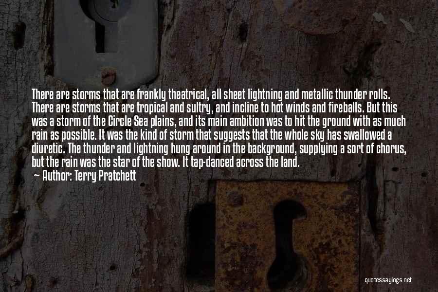 Rain And Thunder Quotes By Terry Pratchett