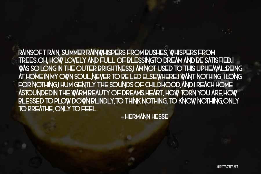 Rain And Trees Quotes By Hermann Hesse Rain And Trees Quotes By Hermann Hesse