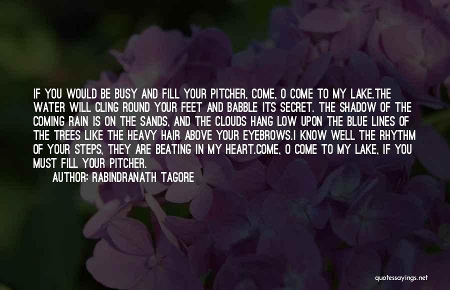 Rain And Trees Quotes By Rabindranath Tagore