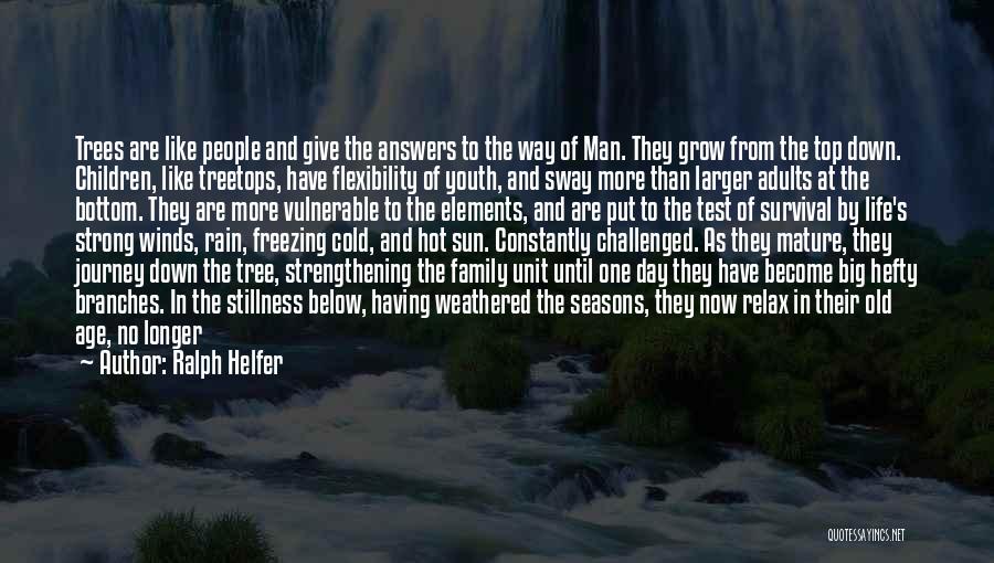 Rain And Trees Quotes By Ralph Helfer
