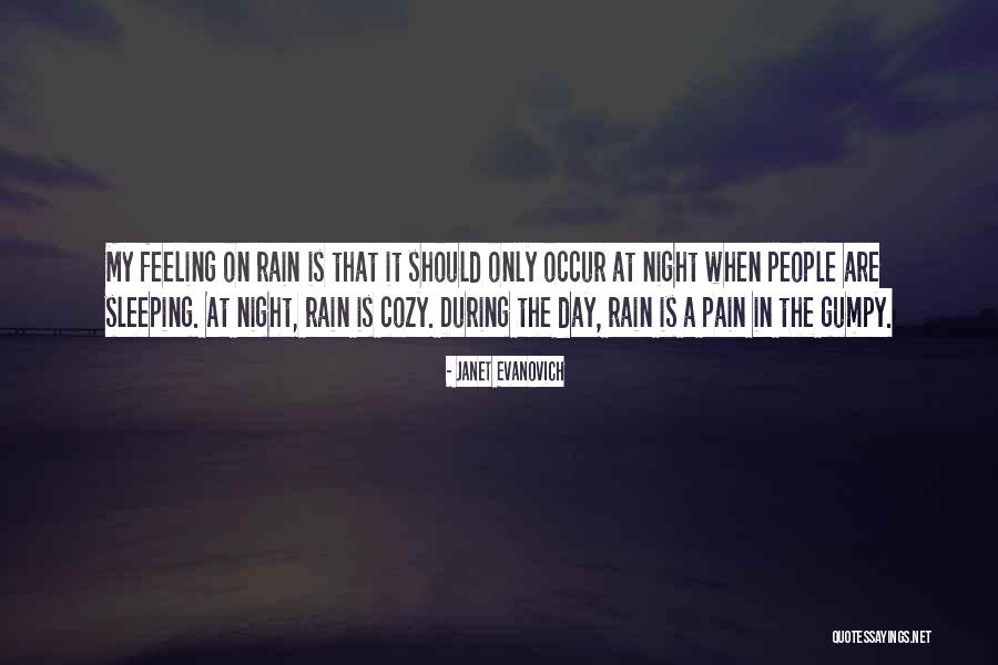 Rain At Night Quotes By Janet Evanovich Rain At Night Quotes By Janet Evanovich