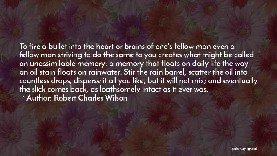 Rain Barrel Quotes By Robert Charles Wilson