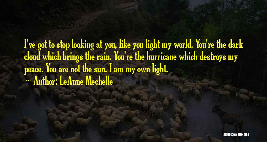 Rain Brings Quotes By LeAnne Mechelle