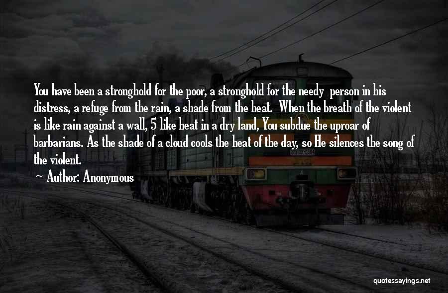 Rain Cloud Quotes By Anonymous