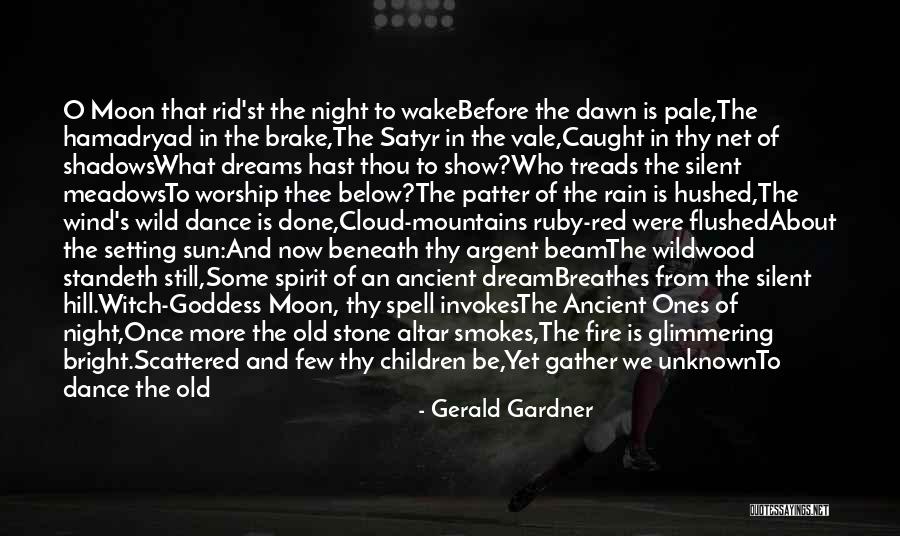 Rain Cloud Quotes By Gerald Gardner Rain Cloud Quotes By Gerald Gardner