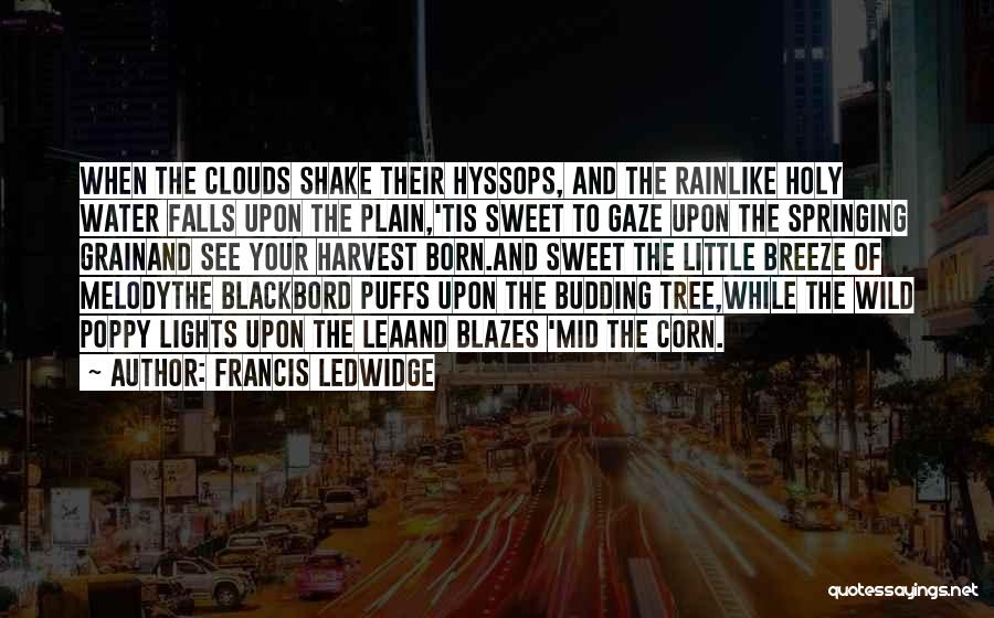 Rain Clouds Quotes By Francis Ledwidge