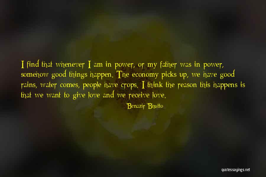 Rain Comes Quotes By Benazir Bhutto Rain Comes Quotes By Benazir Bhutto