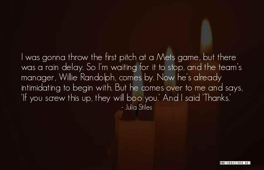 Rain Comes Quotes By Julia Stiles Rain Comes Quotes By Julia Stiles
