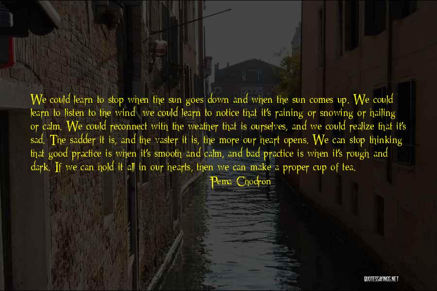 Rain Comes Quotes By Pema Chodron Rain Comes Quotes By Pema Chodron