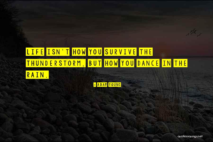Rain Dance Quotes By Adam Young Rain Dance Quotes By Adam Young