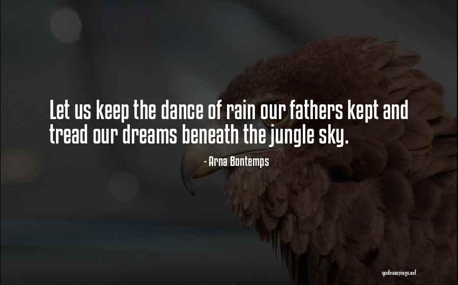 Rain Dance Quotes By Arna Bontemps