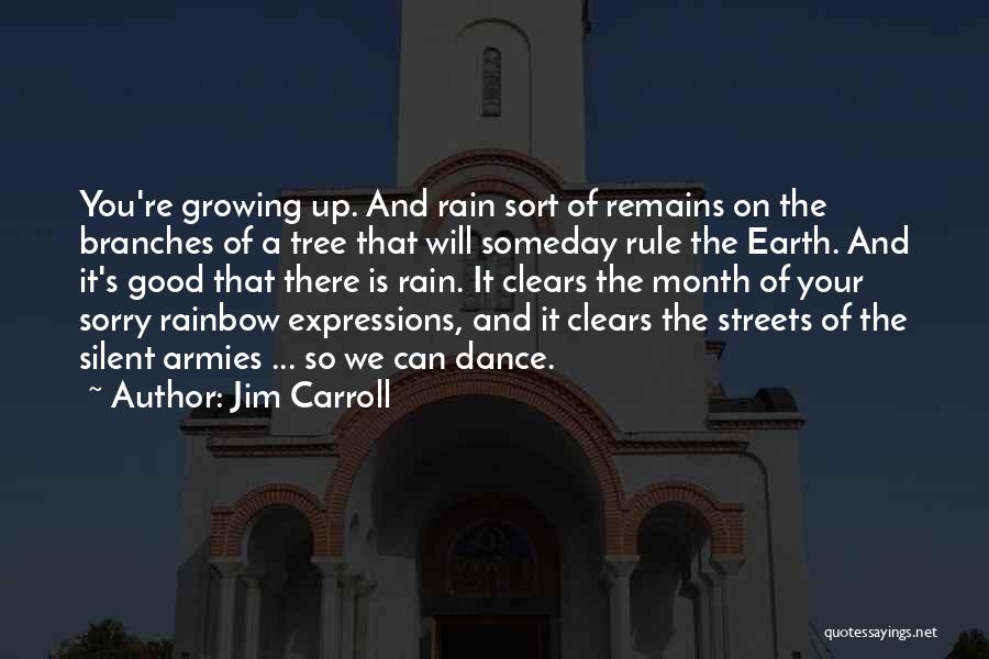 Rain Dance Quotes By Jim Carroll