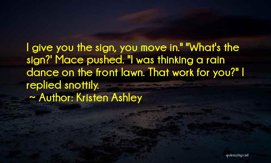 Rain Dance Quotes By Kristen Ashley