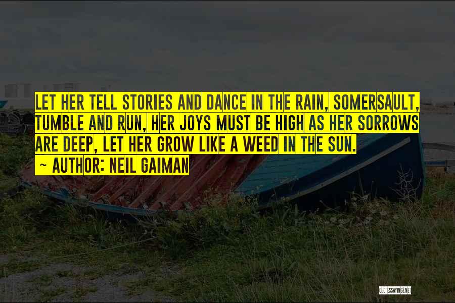 Rain Dance Quotes By Neil Gaiman