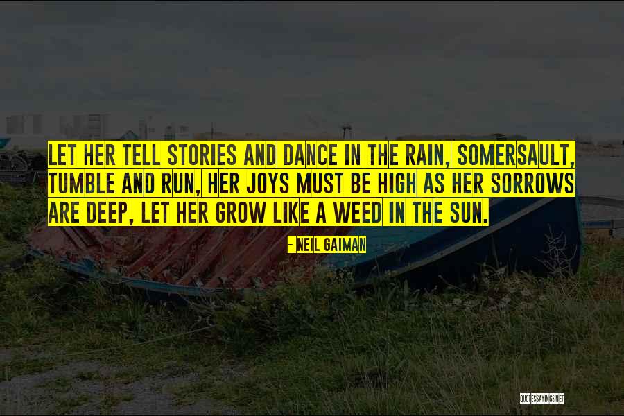 Rain Dance Quotes By Neil Gaiman