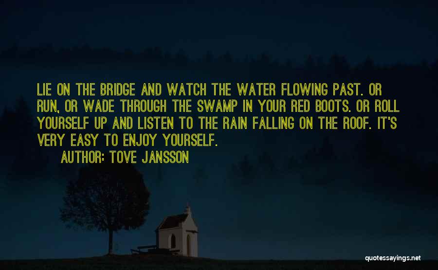 Rain Enjoy Quotes By Tove Jansson